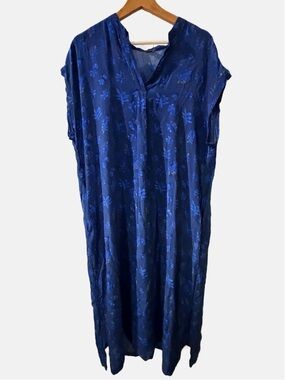 Poetry Silk Midi Dress